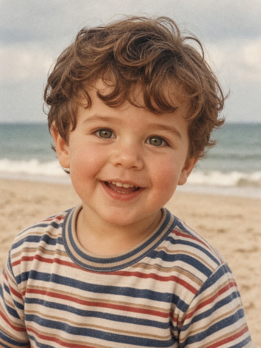 Childhood photo of donor DN-240