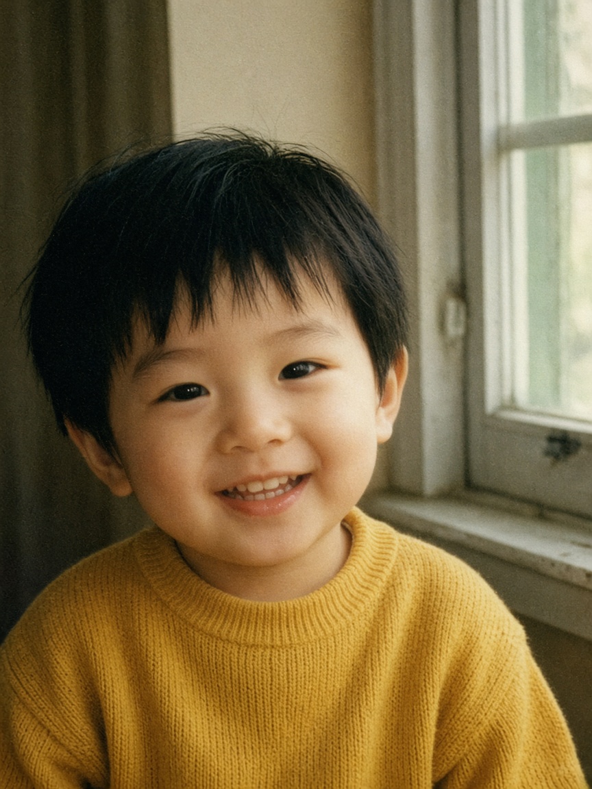 Childhood photo of donor DN-310
