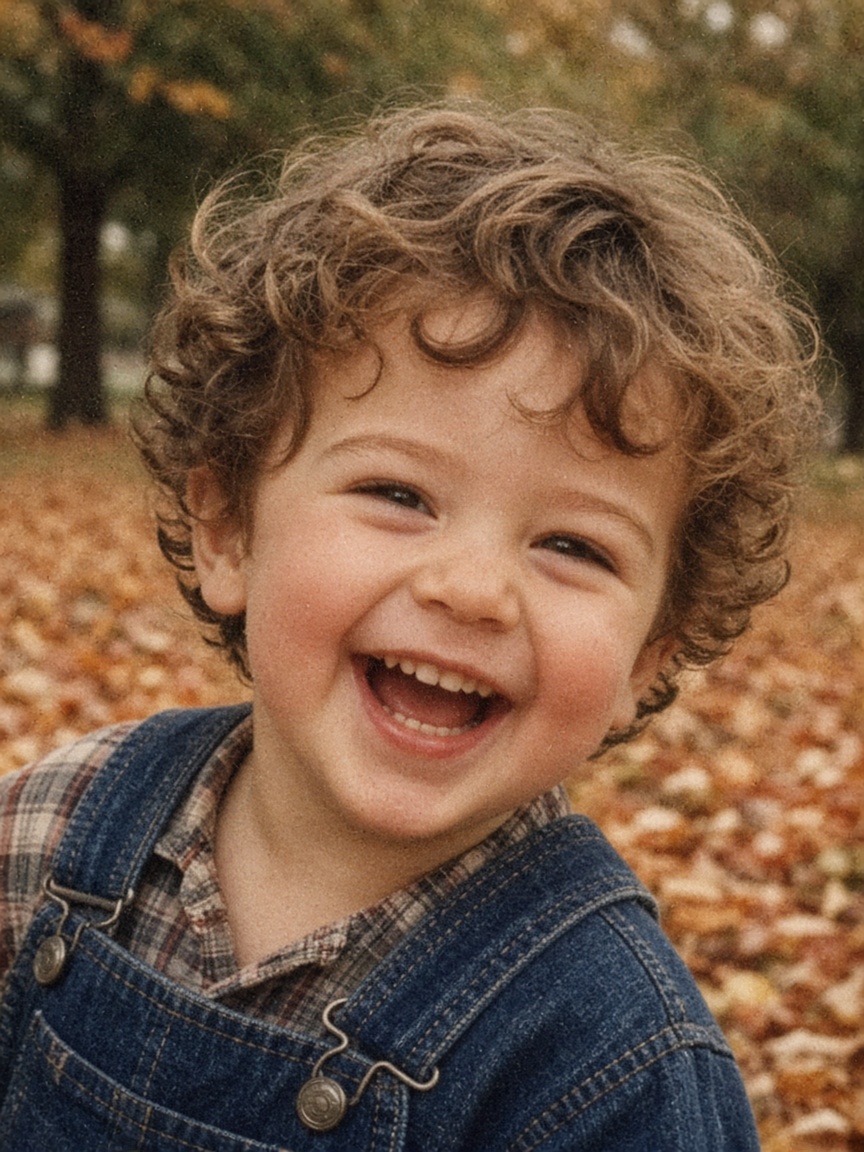 Childhood photo of donor DN-410